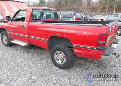 1996 Dodge Ram 2500 from USA, damaged, VIN 1B7JF26Z3TS596248